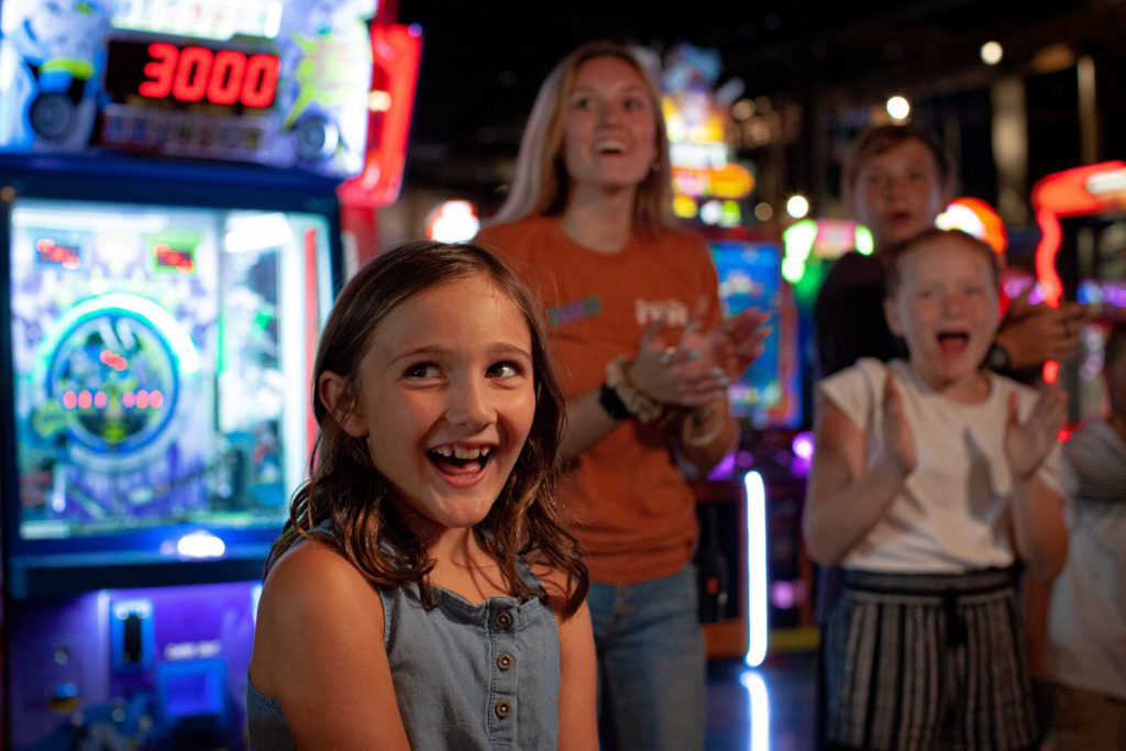 Child enjoys a school field trip at Rev'd Up Fun